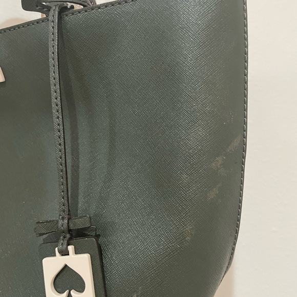 Cute forest green Kate Spade purse - Picture 3 of 5